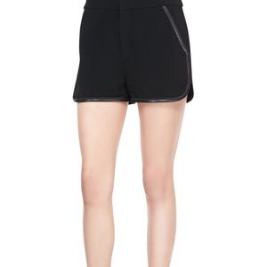 Rag and Bone Lacrosse Leather Trim Shorts